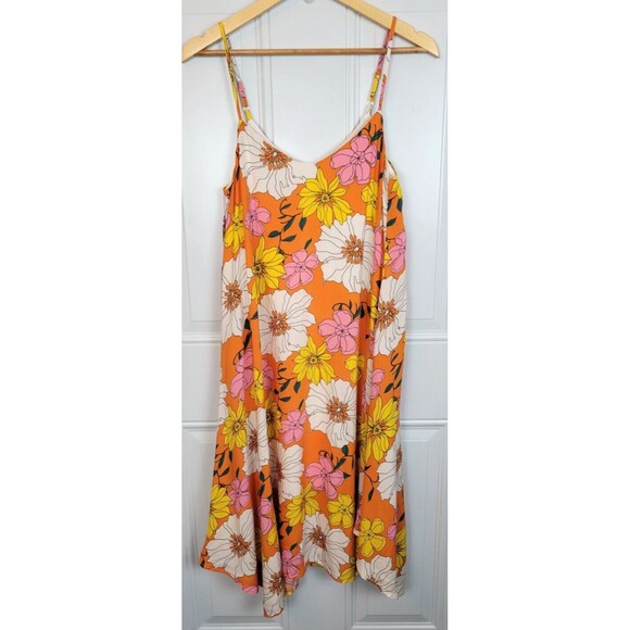 NWT Emily Wonder Midi Dress Size S Floral Relaxed Fit Flowy Spring Sundr… - Picture 6 of 6